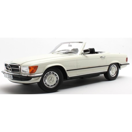 Mercedes Benz 380SL Spider R107 1983 Classic White 12Art-Fine-Model-Cars 12ART1302013