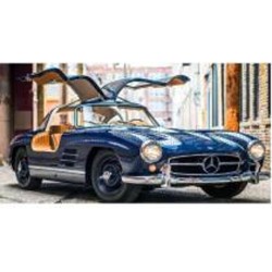 Mercedes Benz 300SL Coupe Gullwing W198 1954 Blue Norev 183852