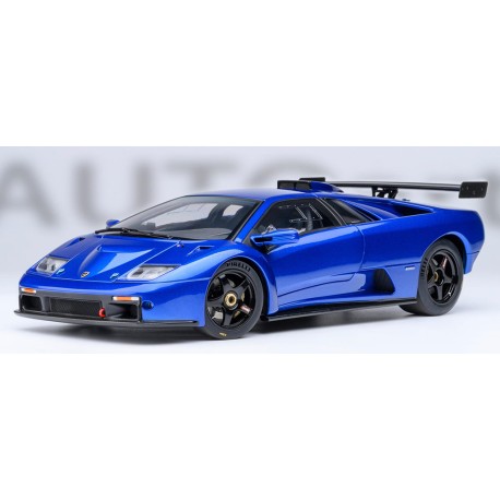 Lamborghini Diablo GTR 1999 Monterey Blue Autoart 79135