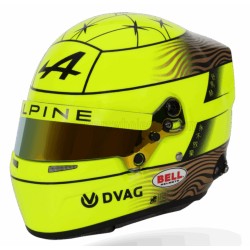 Casque Helmet 1/2 Mick Schumacher Alpine Endurance WEC 2025 Bell HLM-SCHUMACHER2025
