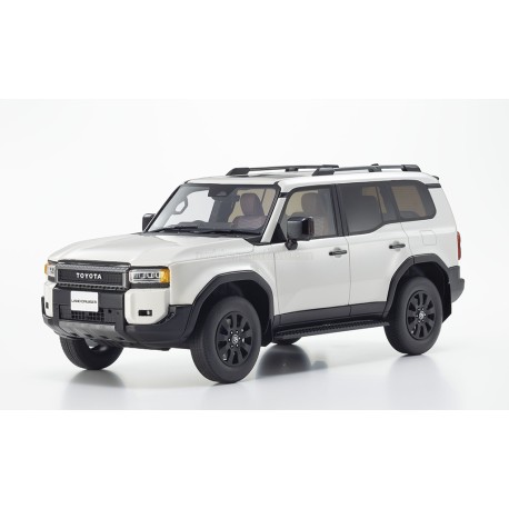Toyota Land Cruiser 250 2024 White Kyosho KSR18064W