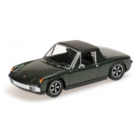 Porsche 914/6 1970 Verte Minichamps 400065060