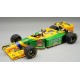 Benetton Ford B193B with driver 5 Michael Schumacher F1 Hongrie 1993 Tecnomodel TMD18-465B