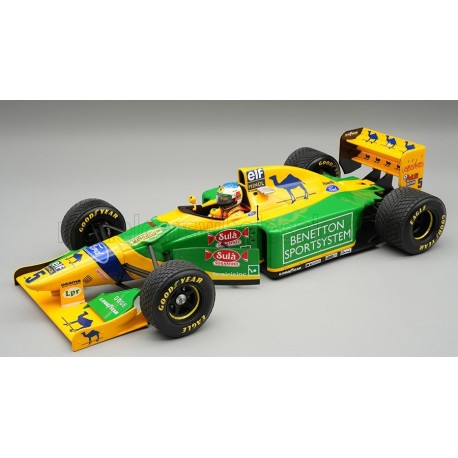 Benetton Ford B193B with driver 5 Michael Schumacher F1 Angleterre 1993 Tecnomodel TMD18-465D