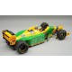 Benetton Ford B193B with driver 5 Michael Schumacher F1 Angleterre 1993 Tecnomodel TMD18-465D