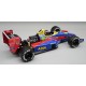 Larrousse Lola Ford LC88 with driver 29 Aguri Suzuki F1 Japon 1988 Tecnomodel TMD18-469A