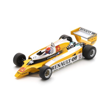Renault RE20 15 Jean-Pierre Jabouille F1 Winner Autriche 1980 Spark 18S447