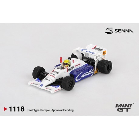 Toleman TG184 19 Ayrton Senna F1 2nd Monaco 1984 Spark MGT01118L