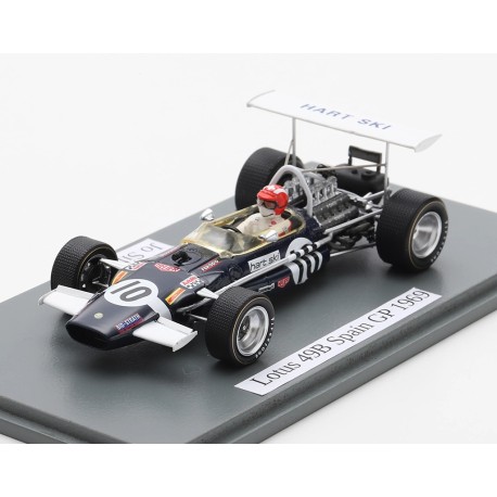 Lotus 49B 10 Jo Siffert F1 Espagne 1969 Spark S6375
