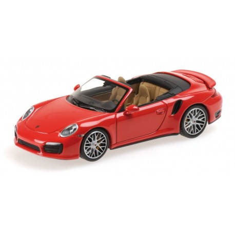 Porsche 911 Turbo S 2013 Rouge Minichamps 410062230