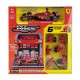 Ferrari SF24 Diorama Garage Pit-Stop 55 Carlos Sainz F1 2024 Bburago 18-36862-S