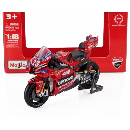 Ducati Desmosedici GP24 23 Enea Bastianini Moto GP 2024 Maisto MAI36398-BAS
