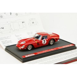 Ferrari 330 GTO 7 24 Heures du Mans 1962 Brumm S2511