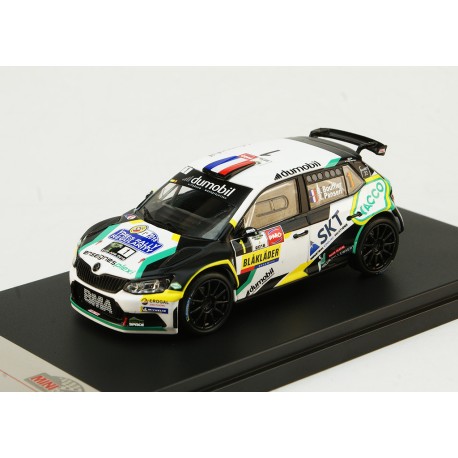 Skoda Fabia R5 1 Rallye d'Ypres 2018 Bouffier - Panseri IXO MNP513