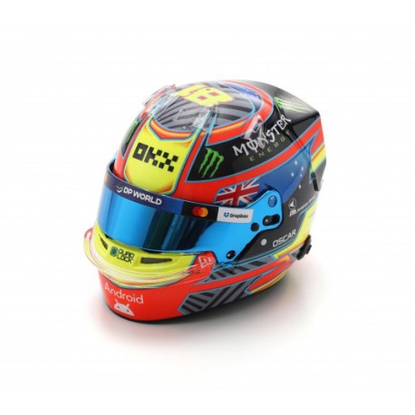 Casque Helmet 1/5 Oscar Piastri McLaren F1 2025 Spark 5HF196
