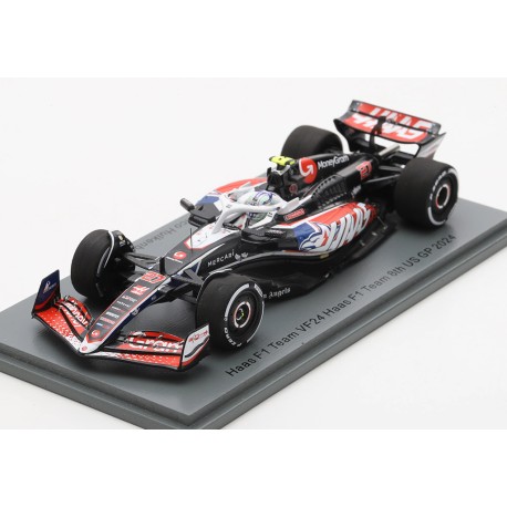 Haas Ferrari VF-24 27 Nico Hulkenberg F1 8th Austin 2024 Spark S9557
