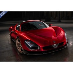 Alfa Romeo 33 Stradale Launch Edition 2023 Rosso Villa d Este BBR BBRC291