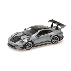 Porsche 911 992 GT3RS 2023 Silver Minichamps 410062117