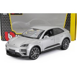 Porsche&nbsp;Macan Turbo 2024 Silver Bburago BU21114S