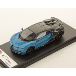 Bugatti Chiron Sport Grey Carbon French Racing Blue Looksmart LS490B