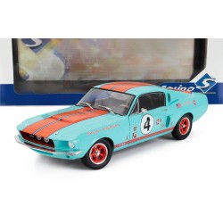 Ford Mustang Shelby GT500 Racing Tribute Coupe n4 1967 Light Blue Orange Solido S1802911