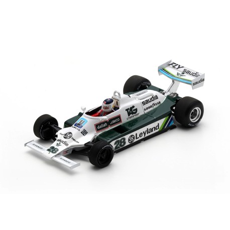 Williams FW07B 28 Carlos Reutemann F1 Winner Monaco 1980 Spark S6993