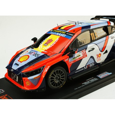 Hyundai I20 N Rally1 11 Rallye du Japon 2024 WRC World Champion Thierry Neuville - Martijn Wydaeghe IXO 18RMC228