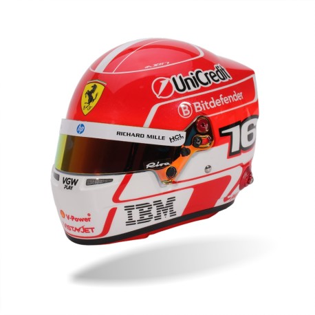Casque Helmet 1/2 Charles Leclerc F1 2025 Bell