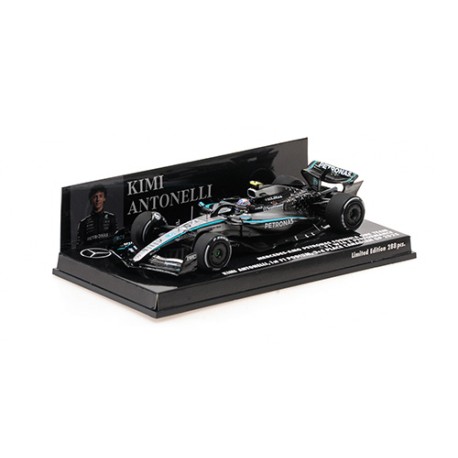 Mercedes AMG W16 12 Andrea Kimi Antonelli F1 3th Canada 2025 Minichamps 417251012