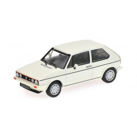 Volkswagen Golf GTI 1983 Blanche Minichamps 400055171
