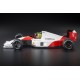 McLaren&nbsp;Honda MP4/6 with driver 1 Ayrton Senna F1 Winner Brésil 1991 GP Replicas GP12-29AWD