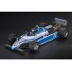 Ligier JS17 with driver 26 Jacques Laffite F1 6th USA 1982 GP Replicas GP149BWD