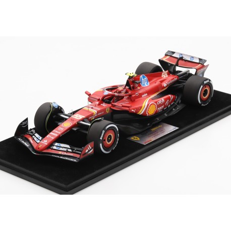Ferrari SF-24 55 Carlos Sainz Jr F1 2nd Abu Dhabi 2024 Looksmart LS18F1071