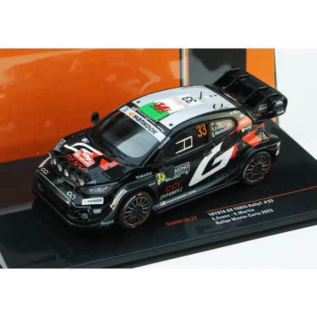 Toyota Yaris GR Hybrid Rally1 33 2nd Rallye Monte Carlo 2025 Elfyn Evans - Scott Martin IXO RAM972B