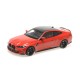BMW M4 2024 Red Metallic Minichamps 110020140