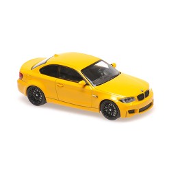 BMW 1er M Coupe 2011 Yellow Minichamps 940020121