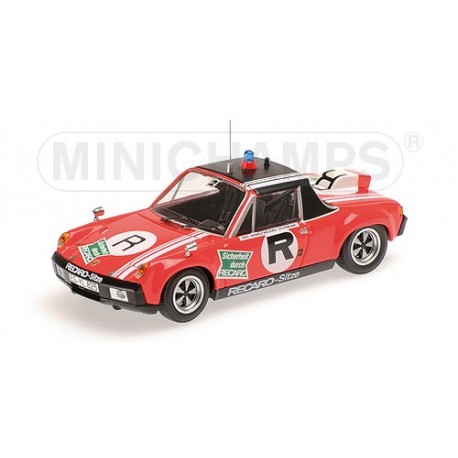 Porsche 914/6 ONS R2 1974 Rouge Minichamps 400746500