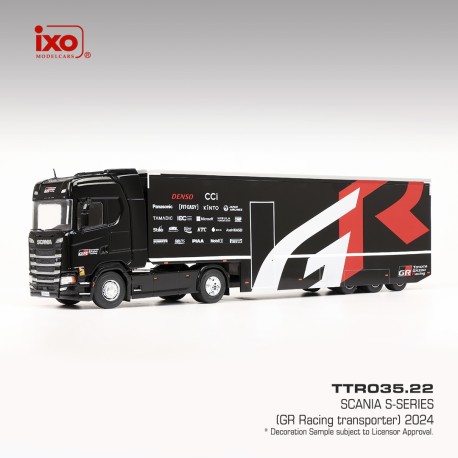 Scania S-Series Toyota GR Racing Team WRC Rallye 2024 IXO TTR035
