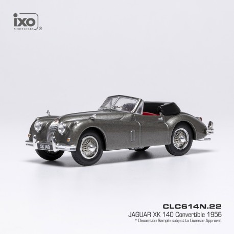 Jaguar XK 140 Cabriolet 1956 dark gray IXO CLC614