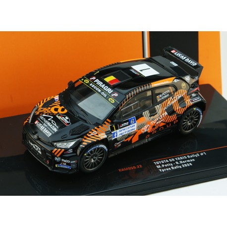 Toyota Yaris Rally2 1 Rallye d'Ypres 2024 M.Potty - R.Herman IXO RAM959