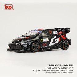 Toyota GR Yaris Rally1 17 Rallye des Iles Canaries 2025 S. Ogier - V. Landais IXO 18RMC249B