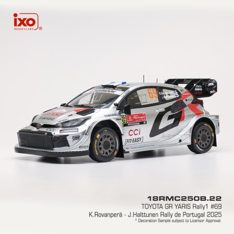 Toyota GR Yaris Rally1 69 Rallye du Portugal 2025 K. Rovanpera - J. Halttunen IXO 18RMC250B