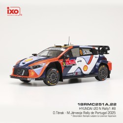Hyundai i20 N Rally1 8 Rallye du Portugal 2025 O. Tanak - M. Jarveoja IXO 18RMC251A