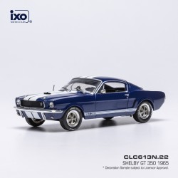Ford Mustang Shelby GT 350 1965 dark blue white IXO CLC613N