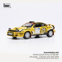 Toyota Celica GT 4 Turbo ST 185 97 Rallye Arctic Lapland 2024 J.M. Latvala / J. Hanninen IXO RAM992