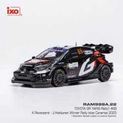 Toyota GR Yaris Rally1 69 Rallye des Iles Canaries 2025 K. Rovanpera - J. Halttunen IXO RAM999A
