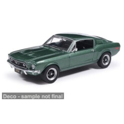 Ford Mustang 1968 green IXO U43RDC012