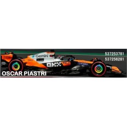 McLaren Mercedes MCL39 81 Oscar Piastri F1 Mexique 2025 Minichamps 537253781