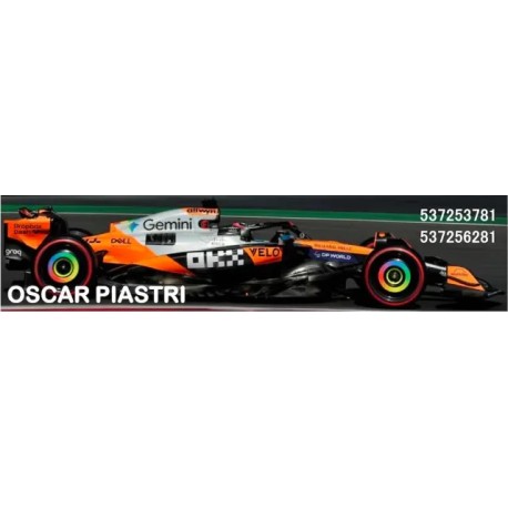 McLaren Mercedes MCL39 81 Oscar Piastri F1 Mexique 2025 Minichamps 537256281
