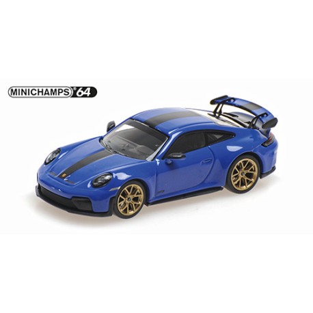 Porsche 911 992.2 GT3 2025 Blue Weissach Package Minichamps 640064224